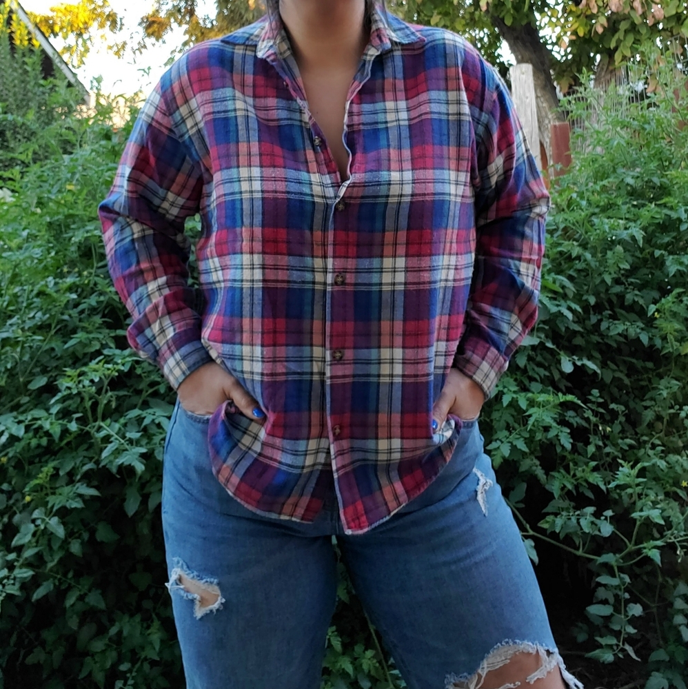 Plaid Flannel Long Sleeve